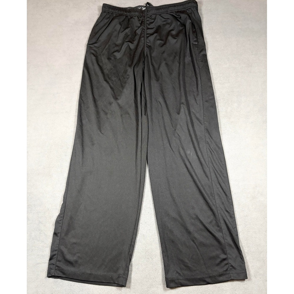 Jockey Lounge Pants Mens L Black Polyester Athletic Sleepwear
